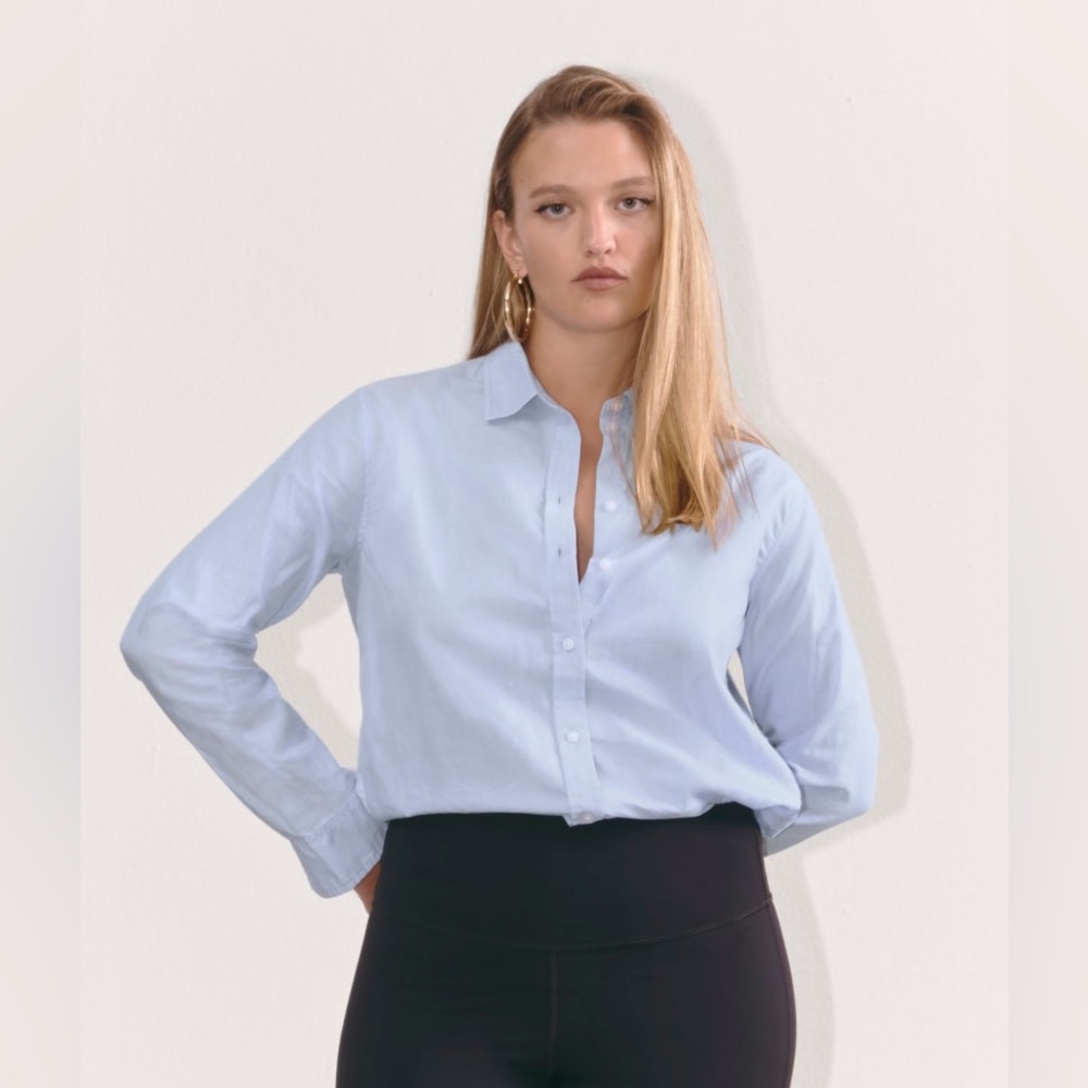 Everlane The Silky Cotton Relaxed Shirt